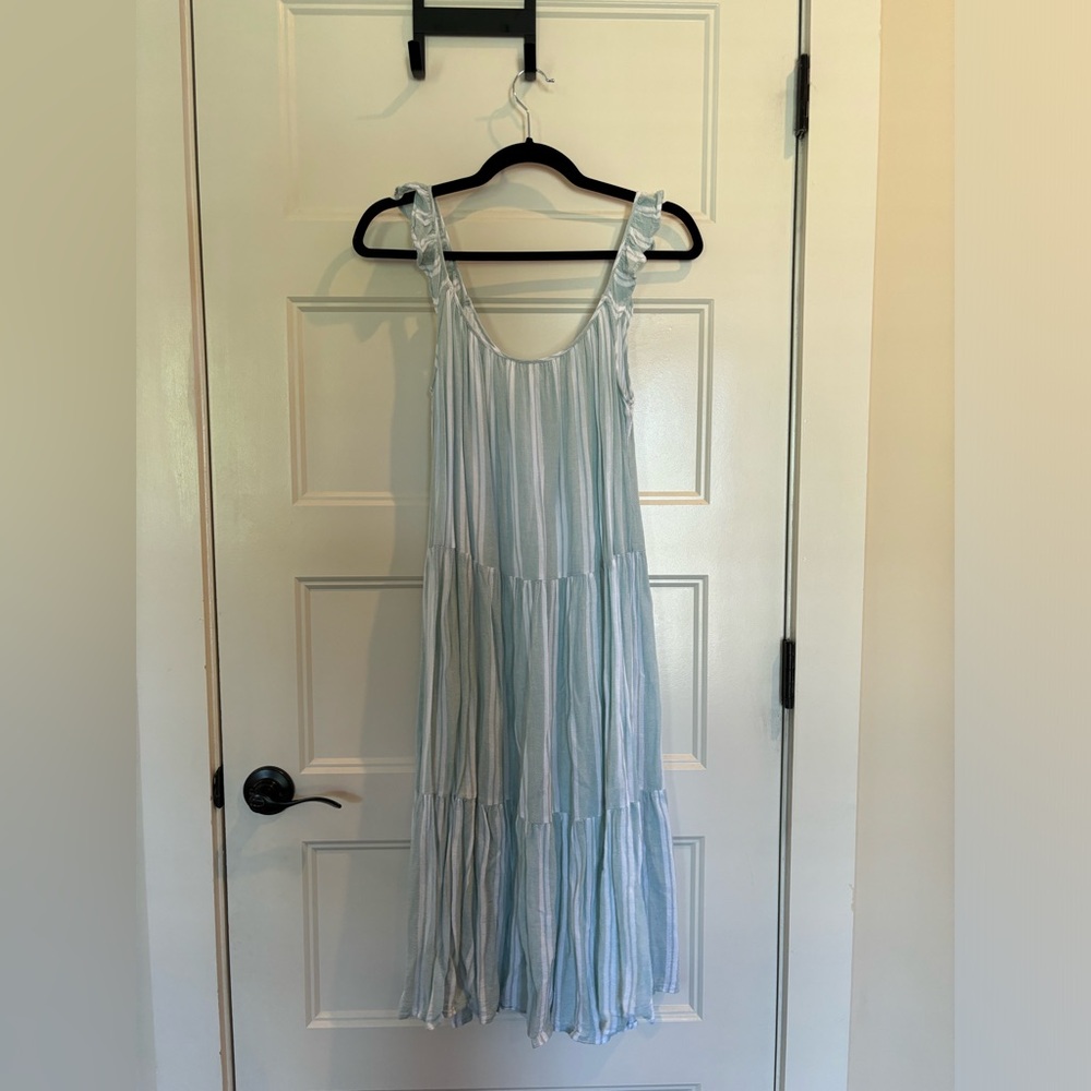 Rails Striped Midi Dress - Size M